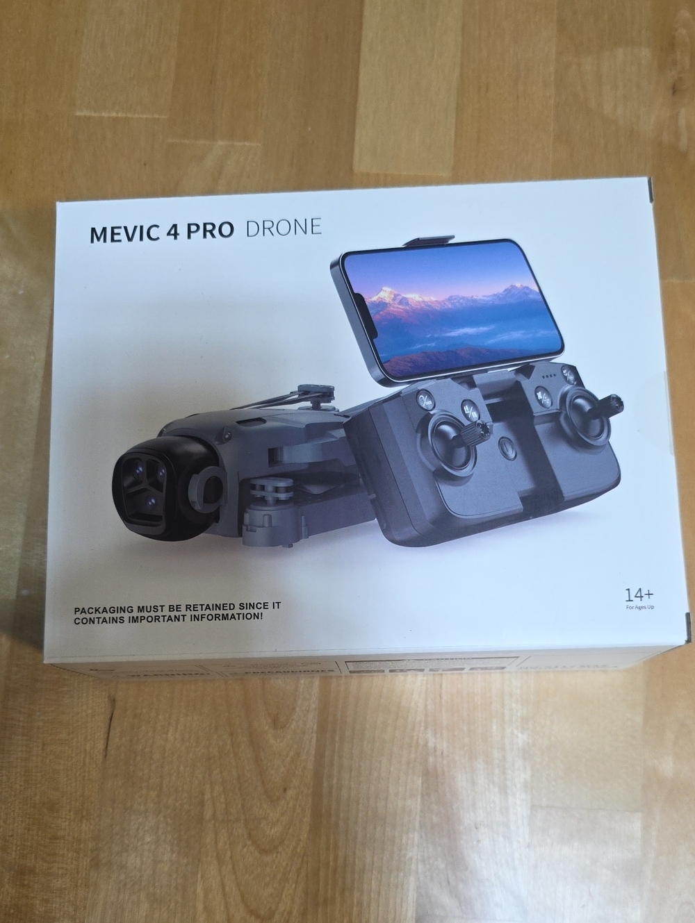 MEVIC 4 PRO Drone with Remote Controller - Gray